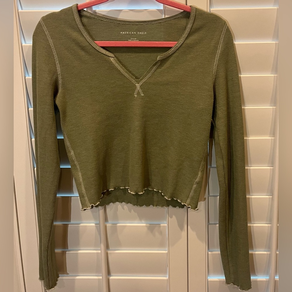 American Eagle thermal top